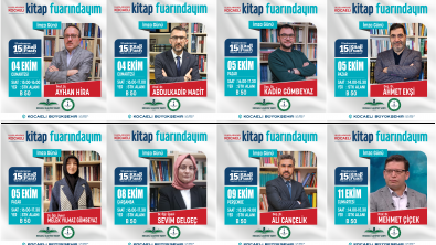 15. KOCAELİ KİTAP FUARI KOCAELİ İLAHİYAT VAKFI İMZA GÜNLERİ