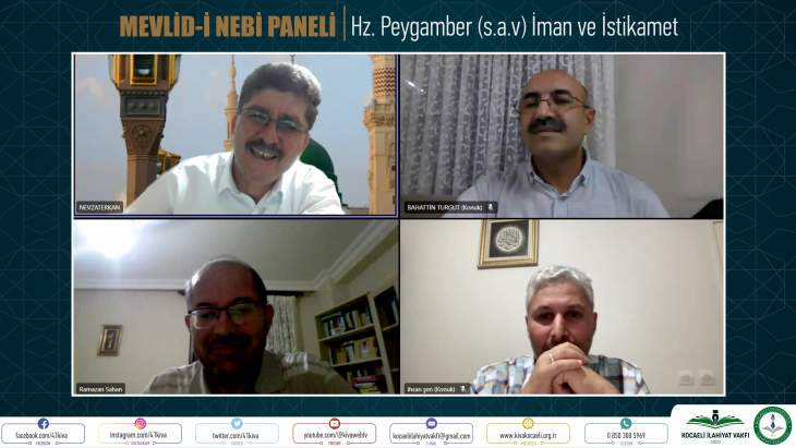 HZ. PEYGAMBER (S.A.V) İMAN VE İSTİKAMET KONULU PANEL GERÇEKLEŞTİRİLDİ