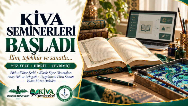 İLİM, TEFEKKÜR VE SANATLA: KİVA SEMİNERLERİ BAŞLADI!