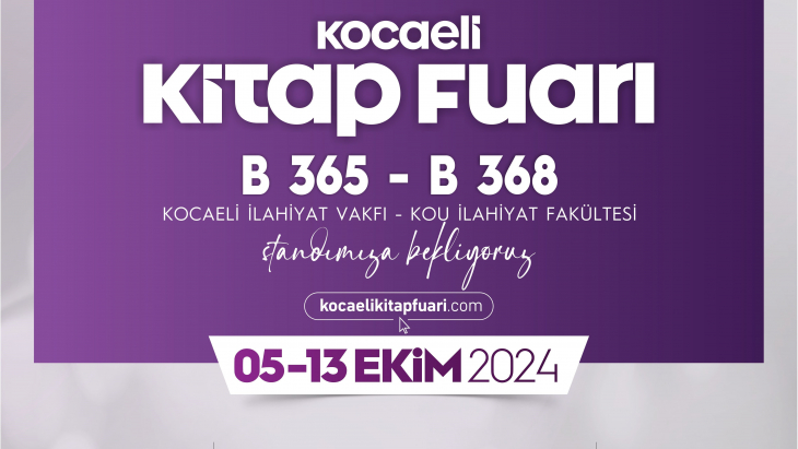 KOCAELİ KİTAP FUARINDA STANDIMIZA BEKLİYORUZ