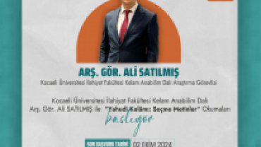 2024-2025 KİVA SEMİNERLERİ BAŞLIYOR